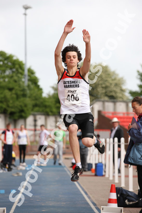 Cara Lloyd (Gosforth Harriers), Under-13s 1500 metres, Gateshead Tartan Games